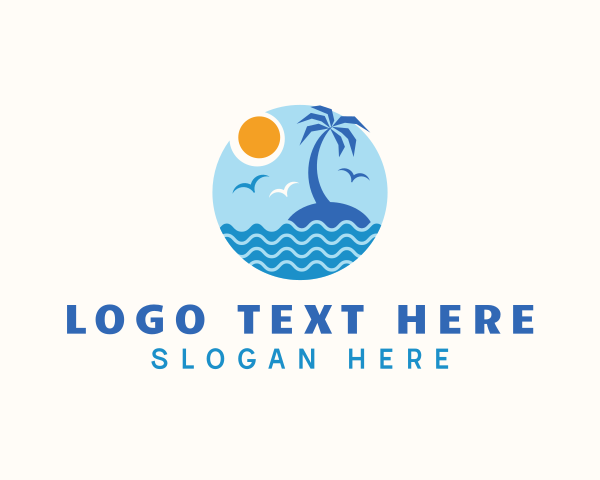 Tropical logo example 4