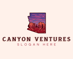 Arizona Grand Canyon Travel logo design