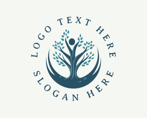 Organic Wellness Tree logo