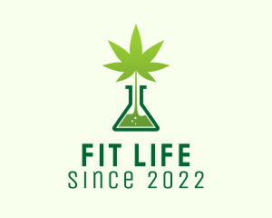 Medical Flask Cannabis  logo