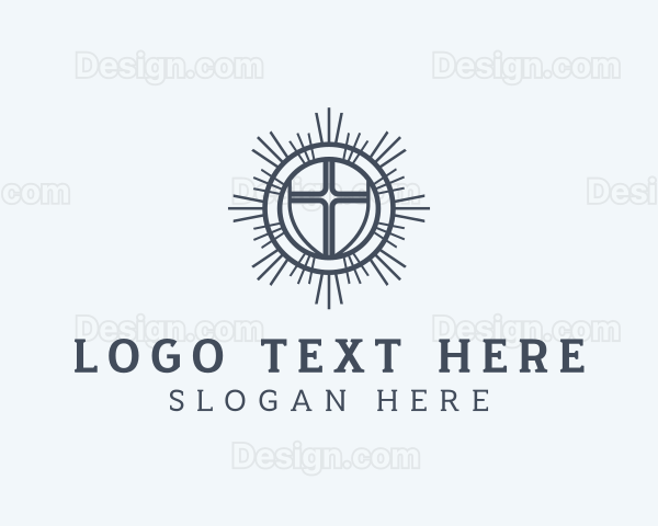 Christianity Catholic Cross Logo