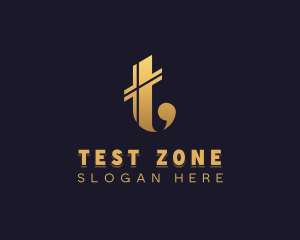 Gold Fashion Tailoring logo design