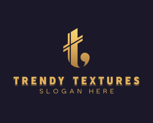 Gold Fashion Tailoring logo design