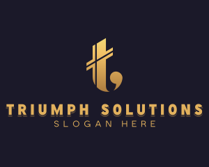 Gold Fashion Tailoring logo design