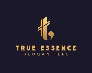 Gold Fashion Tailoring logo design