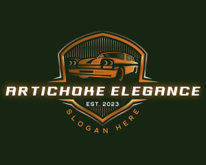 Car Mechanic Automobile logo design