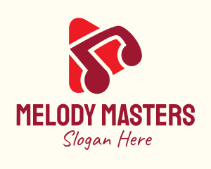 Music Streaming Application logo design
