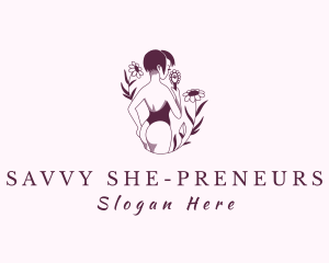 Sexy Woman Lingerie Logo