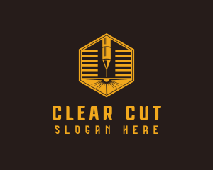 Industrial Laser Engraving logo design