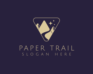 Mountain Trail Pathway logo design