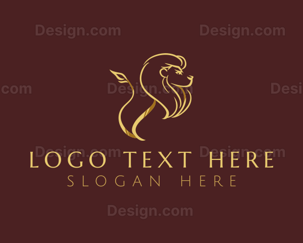 Luxury Lion Firm Logo