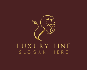 Luxury Lion Firm logo design