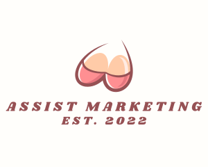 Egg Sexy Boobs logo design