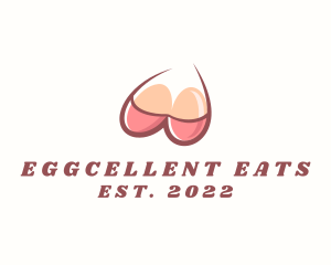 Egg Sexy Boobs logo design