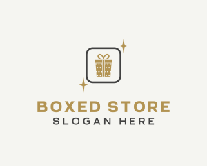 Christmas Gift Box logo design