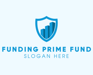 Financial Protection Shield logo design