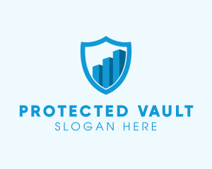 Financial Protection Shield logo design