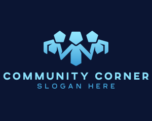 People Community Foundation logo design