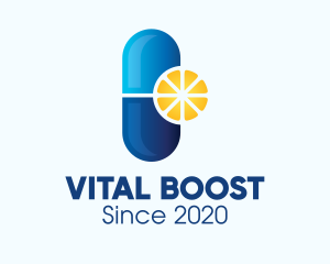 Citrus Vitamin Pill logo