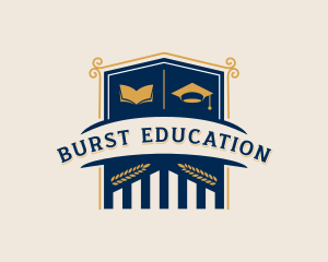 University Academy Education logo design