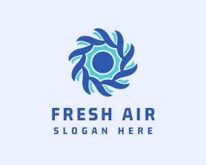 Air Flow Fan logo design