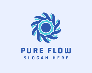 Air Flow Fan logo design