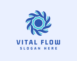 Air Flow Fan logo design