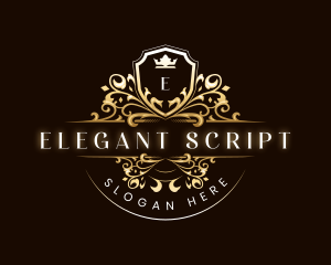 Luxury Royal Crest logo design