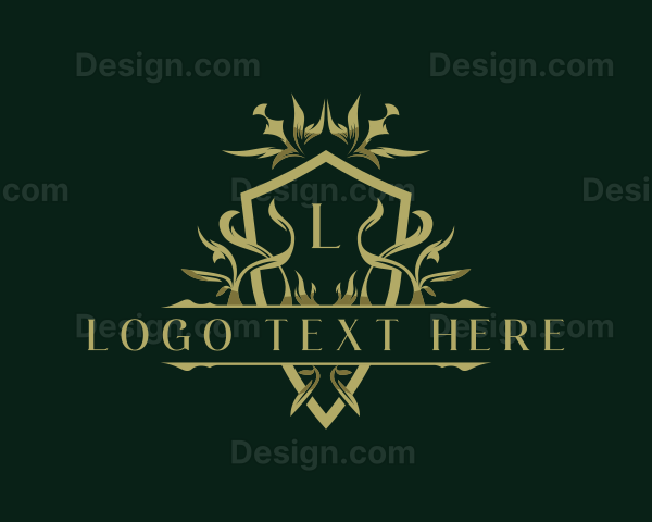 Royalty Ornament Decorative Logo