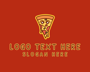 Delicious Pizza Slice  logo