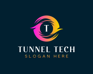 Tech Advertising Agency logo design