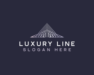 Luxury Pyramid Triangle logo design