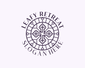 Cross Religion Ministry logo design