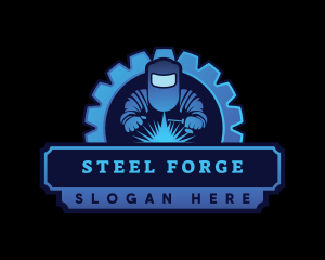 Industrial Welding Engraving logo