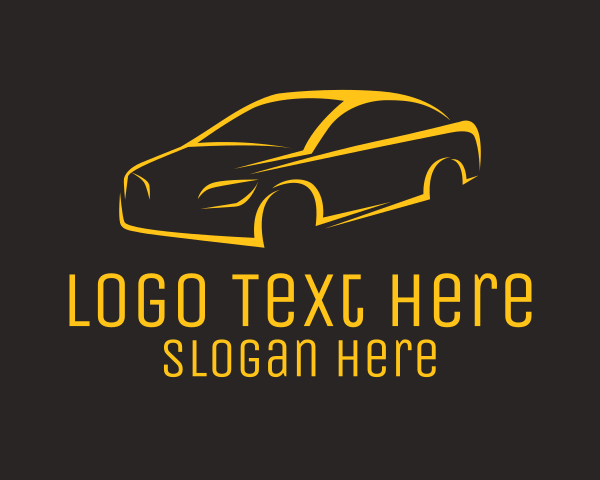 Automotive Sedan Car logo