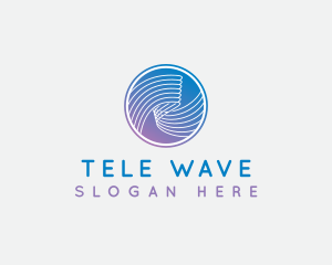 Wave Media Company logo design