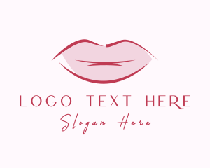 Red Lip Lipstick logo