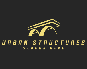 Structure Bridge Contractor logo design