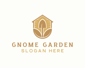 Home Shovel Gardening logo design