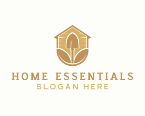 Home Shovel Gardening logo design