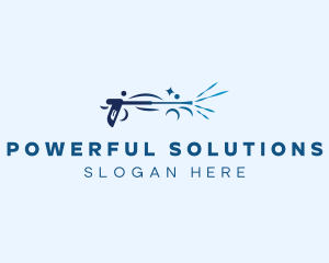 Water Power Washing logo design