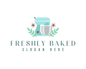 Floral Culinary Baking logo design