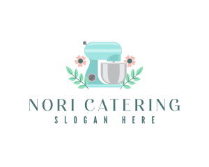 Floral Culinary Baking logo design