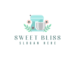 Floral Culinary Baking logo design