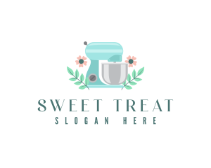 Floral Culinary Baking logo design