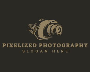 Retro Photography Camera logo design