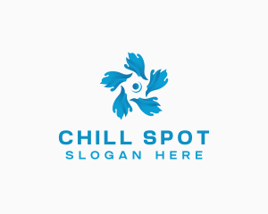 Propeller Cooling Fan logo design