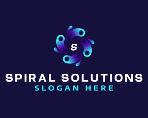 Digital Spiral Technology logo design