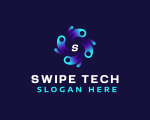 Digital Spiral Technology logo design