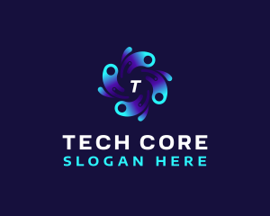 Digital Spiral Technology logo design